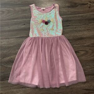 Zenzi Light Pink Sequin Dress